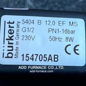 Burkert 5404 B 12,0 EF MS
